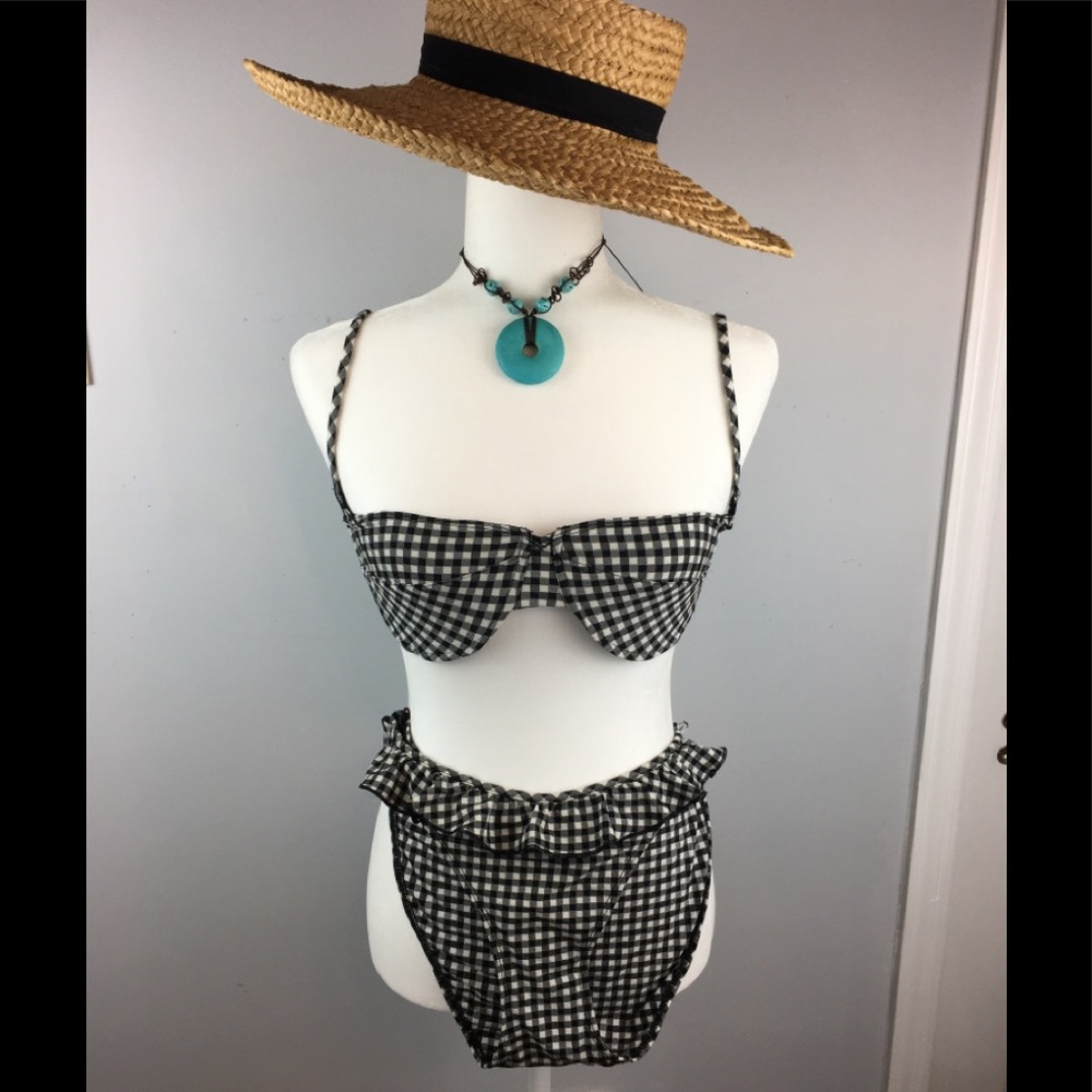 Adrienne Vittadini 2 piece bathing suit